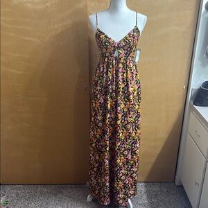 NWT Vero Moda Singlet Ankle Floral Woven Dress Size XS